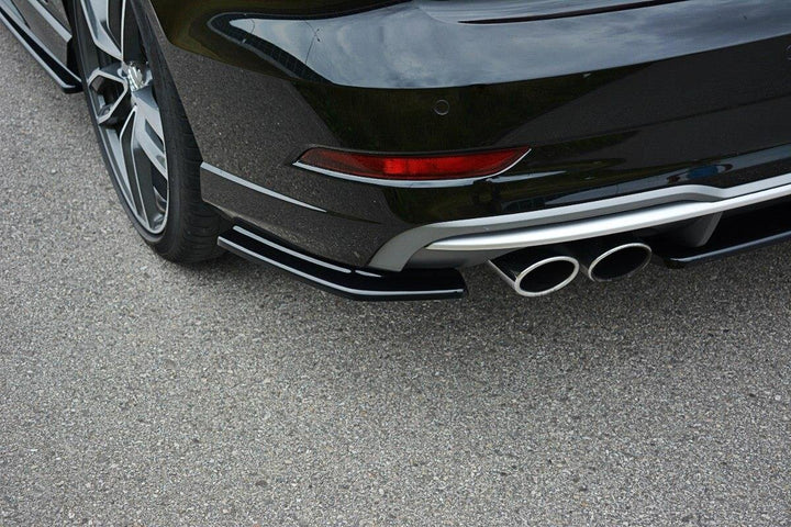 REAR SIDE SPLITTERS AUDI S3 / A3 S-LINE 8V FL SEDAN