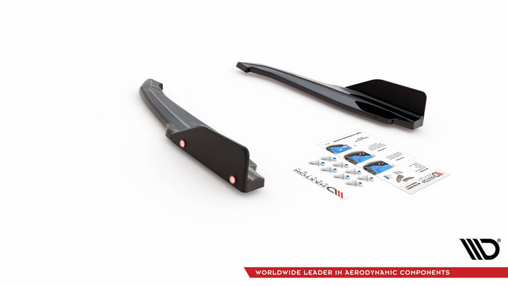 REAR SIDE SPLITTERS + FLAPS V.1 BMW M8 GRAN COUPE F93