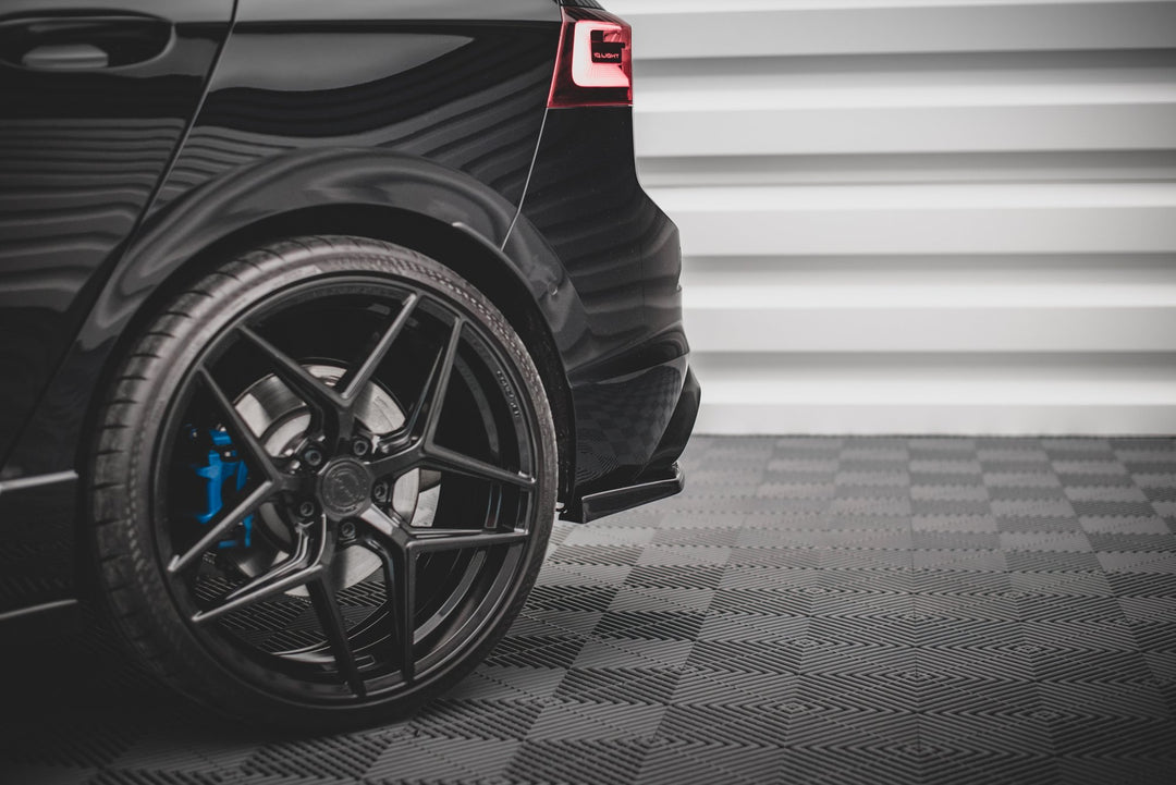 REAR SIDE SPLITTERS V.2 FOR VOLKSWAGEN GOLF R MK8
