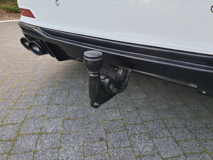 REAR VALANCE + EXHAUST ENDS IMITATION AUDI A6 C8 S-LINE