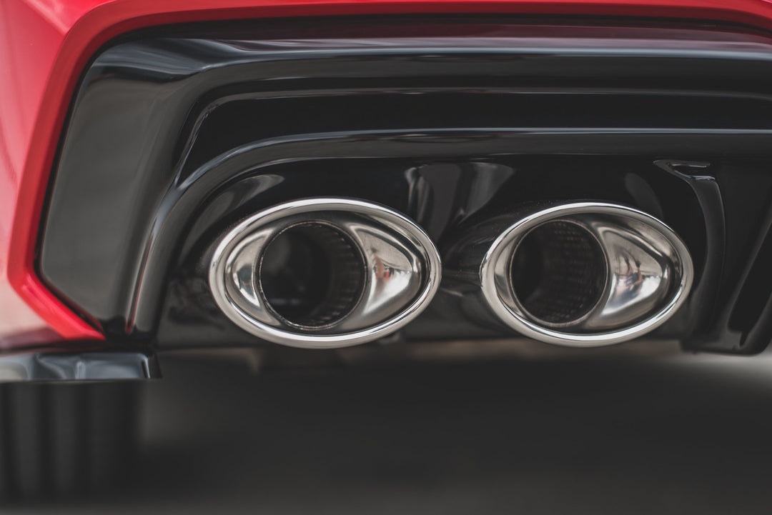 REAR VALANCE + EXHAUST ENDS IMITATION AUDI A7 C8 S-LINE