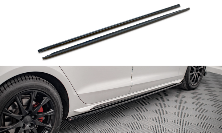 SIDE SKIRTS DIFFUSERS AUDI A4 B9 FACELIFT