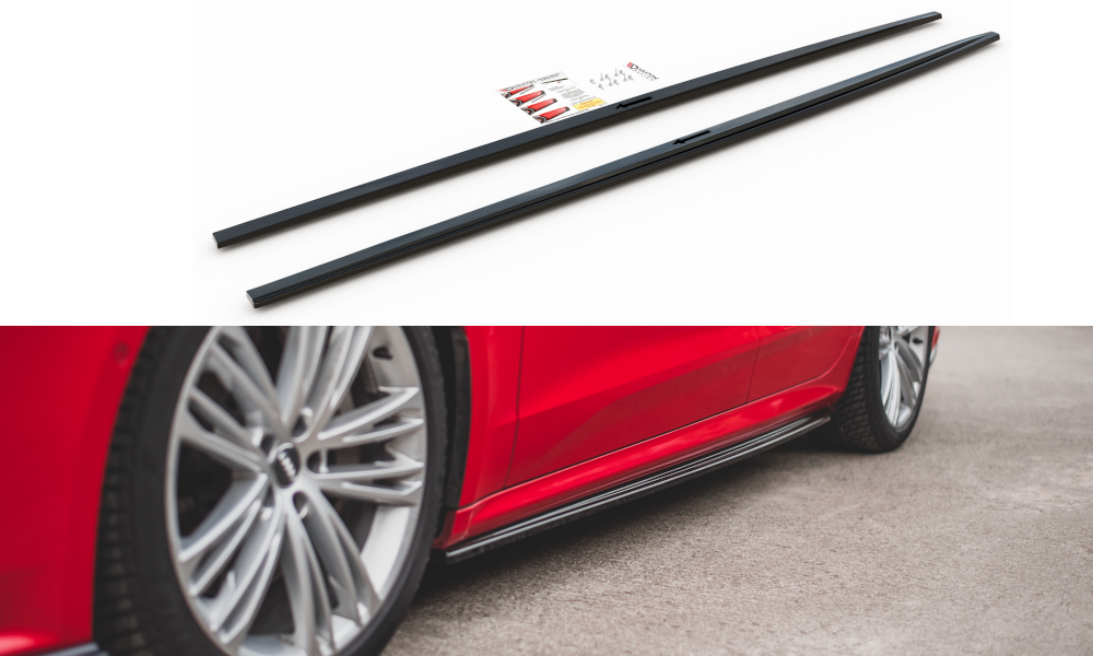 Side skirts Diffuser for Audi A6 C8 S line / S6 C8 