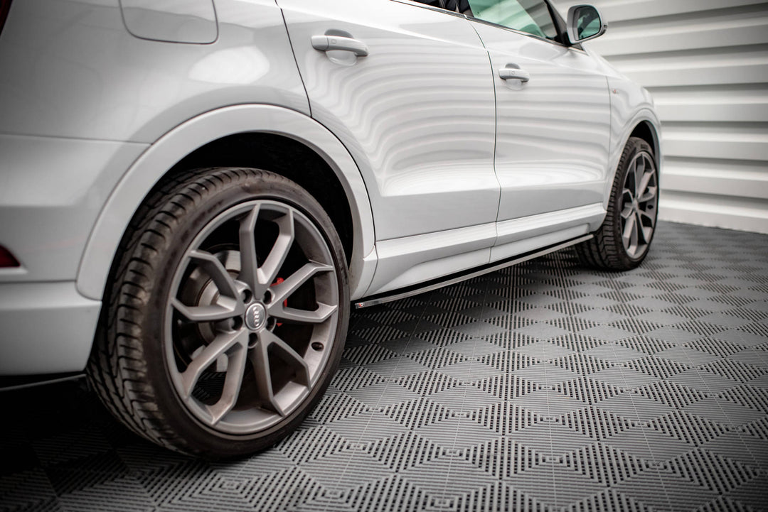 SIDE SKIRTS DIFFUSERS AUDI Q3 S-LINE 8U FACELIFT