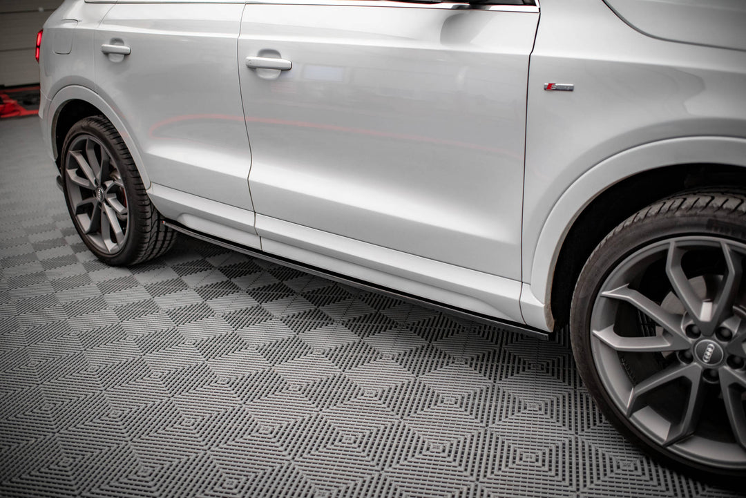 SIDE SKIRTS DIFFUSERS AUDI Q3 S-LINE 8U FACELIFT