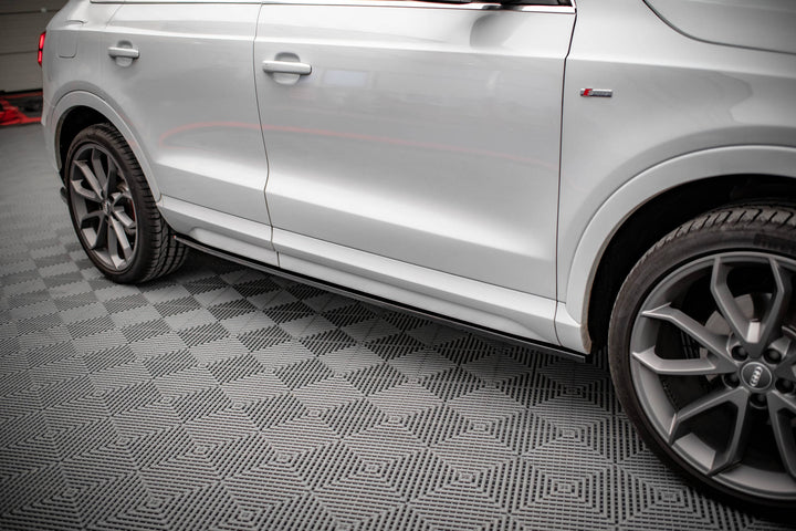 SIDE SKIRTS DIFFUSERS AUDI Q3 S-LINE 8U FACELIFT