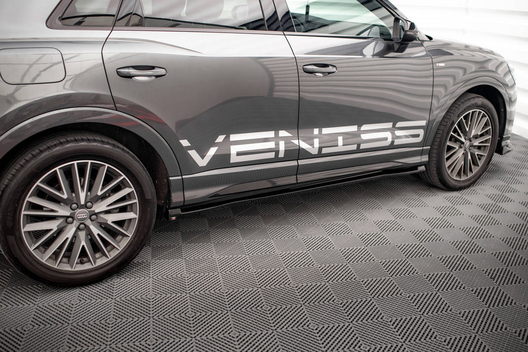 SIDE SKIRTS DIFFUSERS AUDI Q3 S-LINE F3