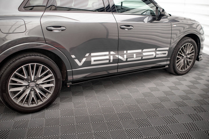 SIDE SKIRTS DIFFUSERS AUDI Q3 S-LINE F3