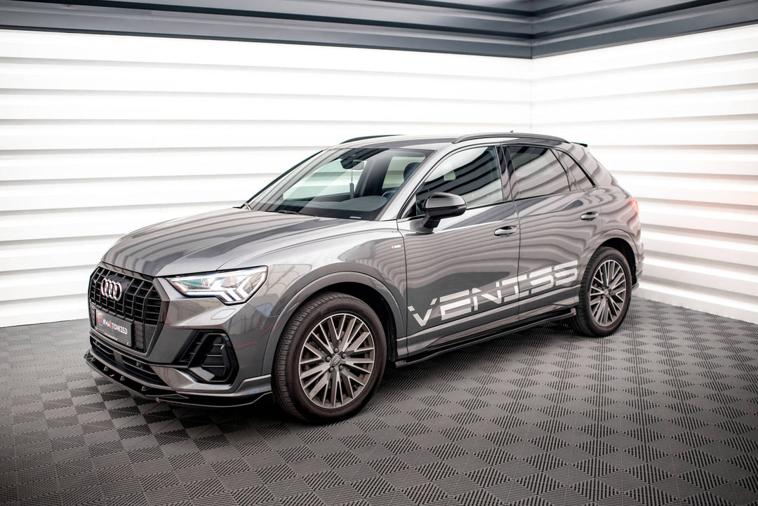 SIDE SKIRTS DIFFUSERS AUDI Q3 S-LINE F3