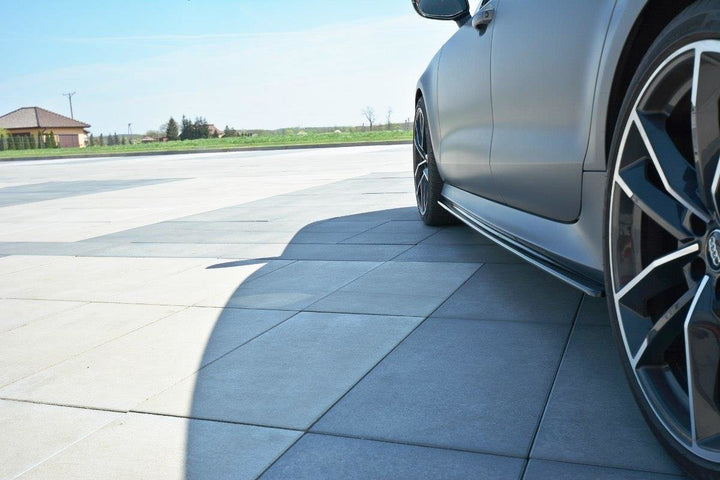 SIDE SKIRTS DIFFUSERS AUDI RS7 C7 FL
