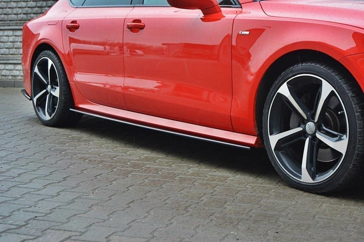 SIDE SKIRTS DIFFUSERS AUDI S7 / A7 S-LINE C7 FL
