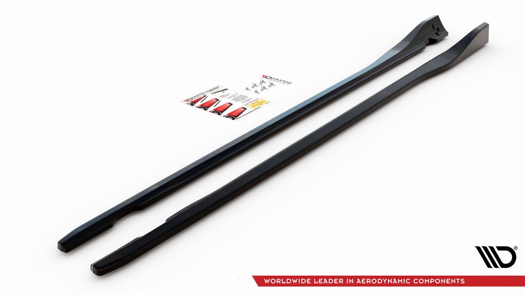SIDE SKIRTS DIFFUSERS DODGE CHALLENGER RT MK3 FACELIFT