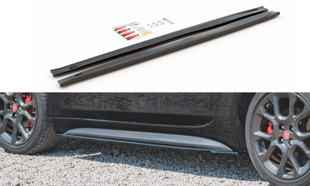 SIDE SKIRTS DIFFUSERS FIAT 124 SPIDER ABARTH – Maxton Design USA