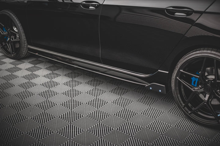 SIDE SKIRTS DIFFUSERS + FLAPS V.2 VOLKSWAGEN GOLF R MK8
