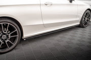 SIDE SKIRTS DIFFUSERS MERCEDES-BENZ C COUPE AMG-LINE C205 FACELIFT