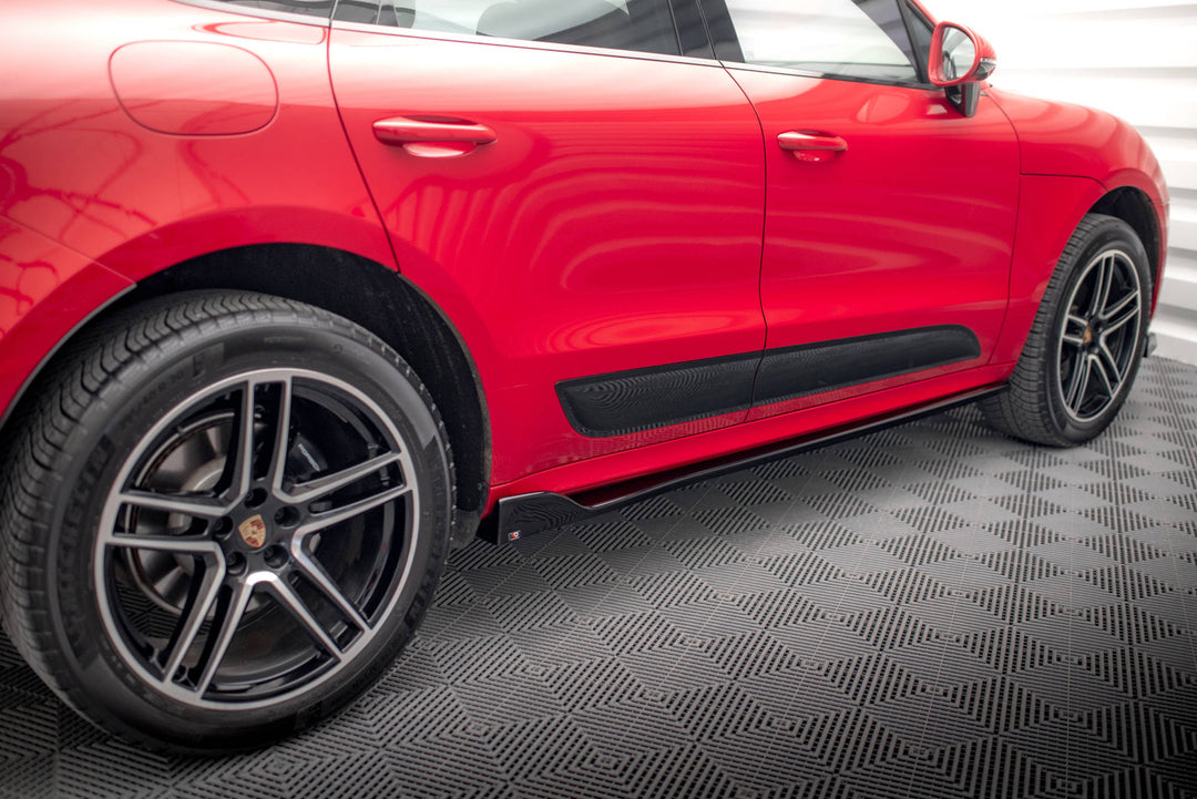 Side Skirts Diffusers Porsche Macan GTS / Sport Design Mk1 Facelift
