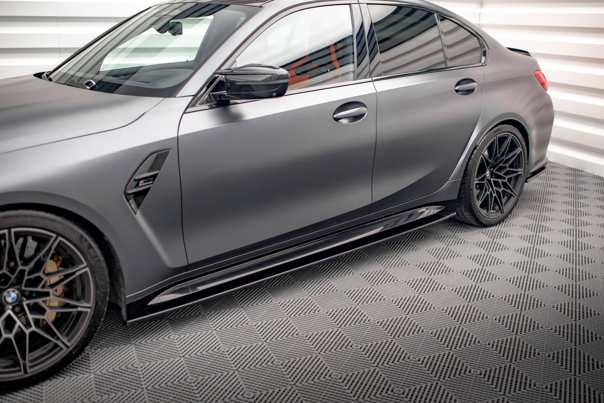 SIDE SKIRTS DIFFUSERS V.1 BMW M3 G80 – Maxton Design USA