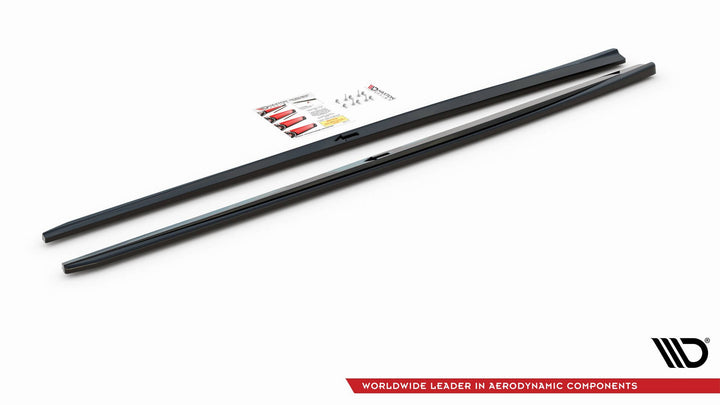 SIDE SKIRTS DIFFUSERS V.2 AUDI S3 / A3 S-LINE SEDAN 8V FACELIFT