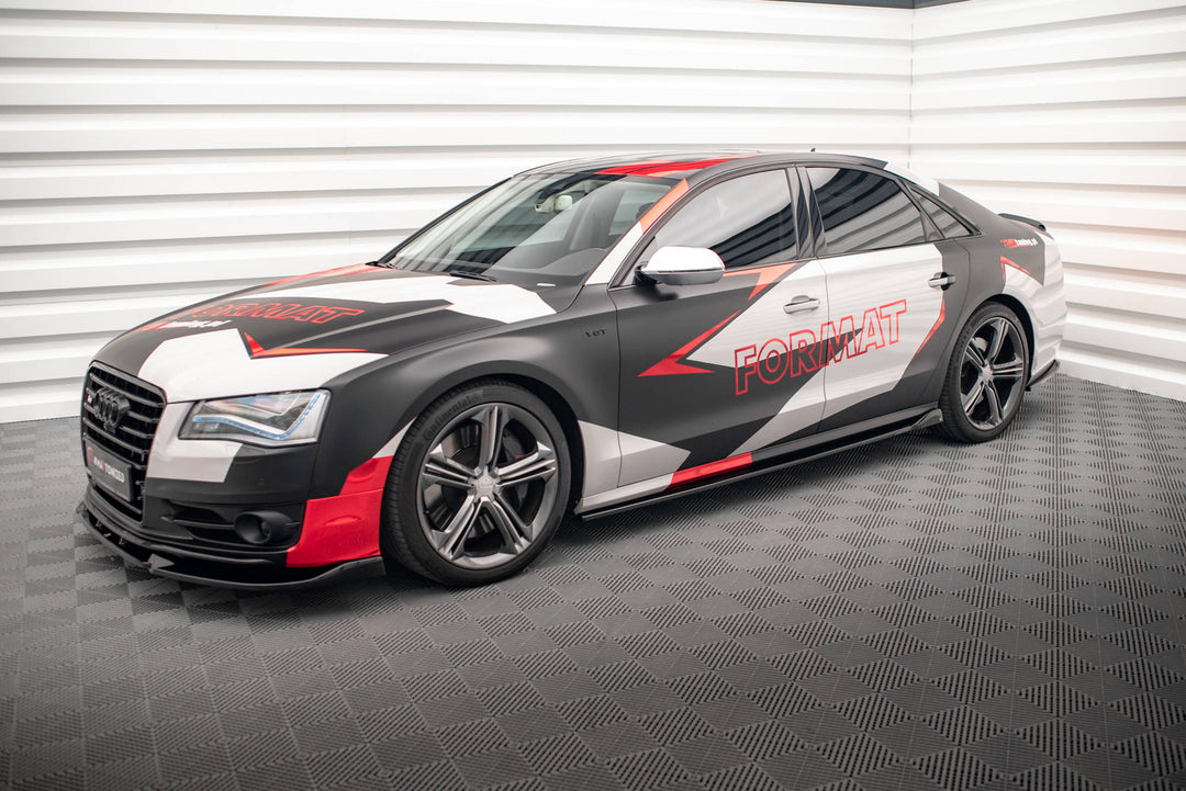 SIDE SKIRTS DIFFUSERS V.2 AUDI S8 D4