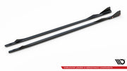 SIDE SKIRTS DIFFUSERS V.2 + FLAPS BMW 2 COUPE M-PACK / M240I G42