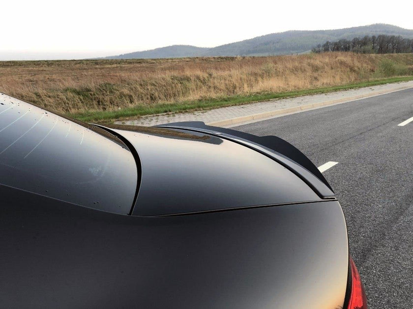 Extension de spoiler CAP Maxton design brillant noir ABS pour Audi A1  S-Line Go