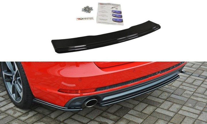 CENTRAL REAR SPLITTER AUDI A4 B9 S-LINE