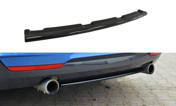 CENTRAL REAR SPLITTER BMW 4 F32 M-PACK (WITHOUT VERTICAL BARS)