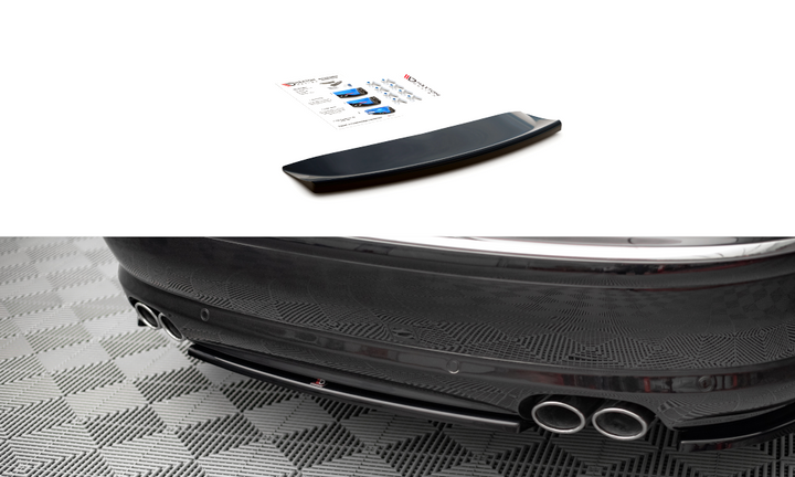 CENTRAL REAR SPLITTER AUDI S8 D3