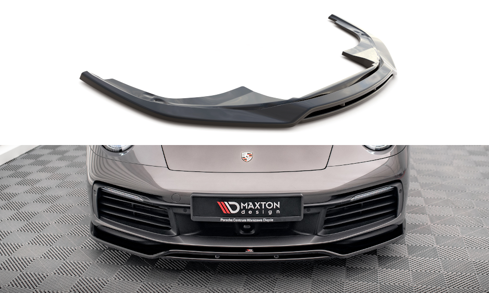 MAXTON DESIGN ポルシェ911 リップスポイラー FRONT SPLITTER PORSCHE 911 CARRERA 4S 992 – Maxton Design USA