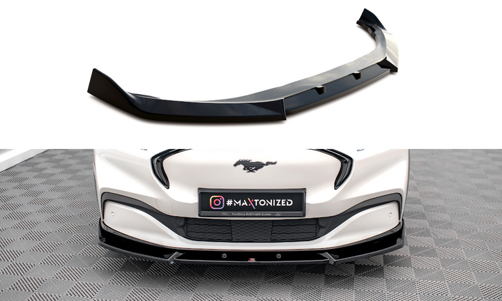 FRONT SPLITTER V.1 FORD MUSTANG MACH-E MK1