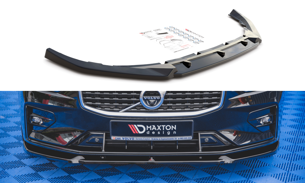 FRONT SPLITTER V.1 VOLVO S60 R DESIGN MK3