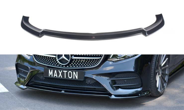 FRONT SPLITTER V.2 MERCEDES-BENZ E-CLASS W213 COUPE (C238) / / CABRIOLET (A238) AMG-LINE / 53 AMG 2017 - 2020