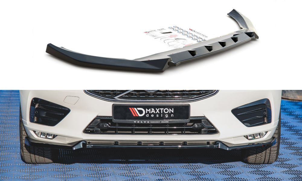 FRONT SPLITTER V.2 VOLVO XC60 MK2 R-DESIGN – Maxton Design USA