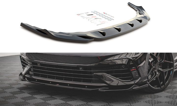 FRONT SPLITTER V.4 VOLKSWAGEN GOLF R MK8