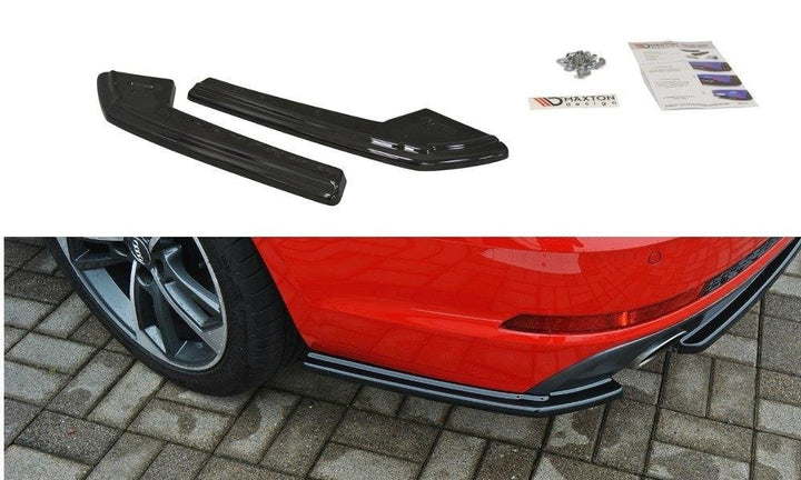 REAR SIDE SPLITTERS AUDI A4 B9 S-LINE