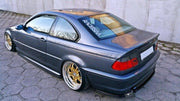 REAR SIDE SPLITTERS FOR BMW 3 E46 MPACK COUPE
