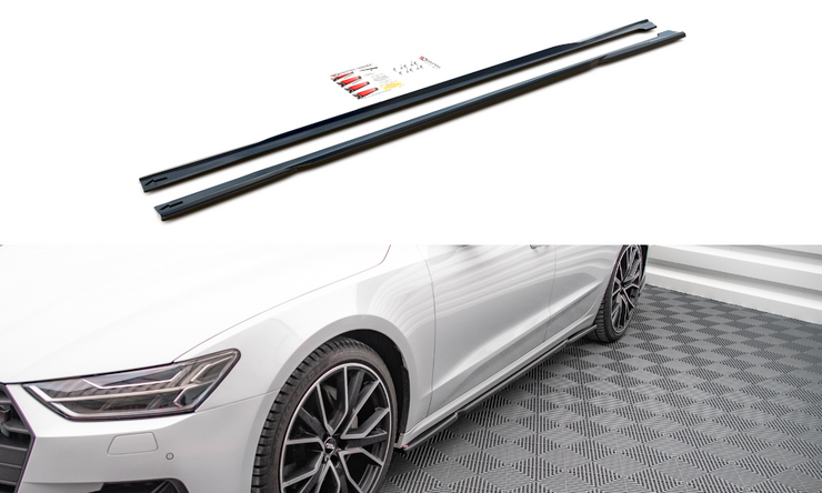 SIDE SKIRTS DIFFUSERS AUDI A7 C8