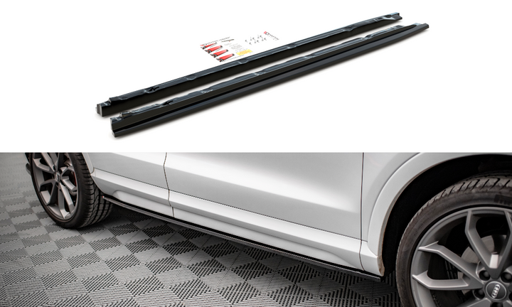 SIDE SKIRTS DIFFUSERS AUDI Q3 S-LINE 8U FACELIFT