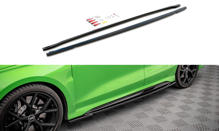 SIDE SKIRTS DIFFUSERS AUDI RS3 SEDAN 8Y