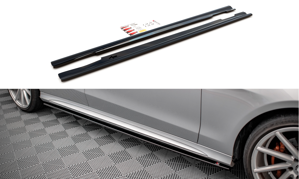 SIDE SKIRTS DIFFUSERS MERCEDES E-CLASS W211 AMG Maxton Design – MdS Tuning