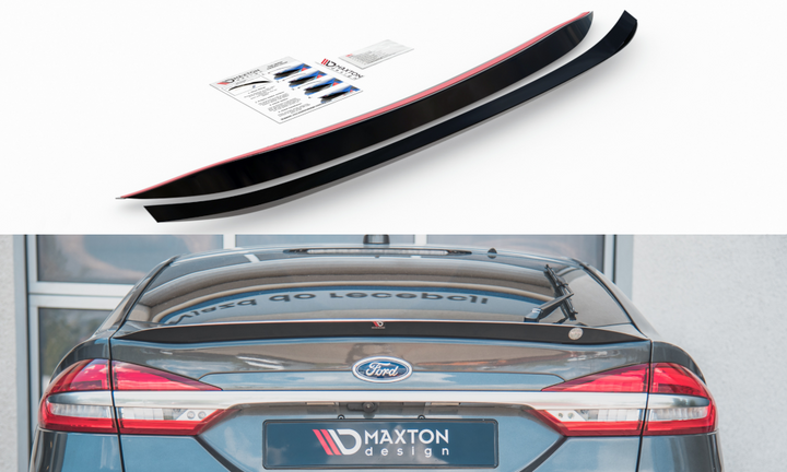 SPOILER CAP FORD MONDEO (FUSION) LIFTBACK MK5 FACELIFT