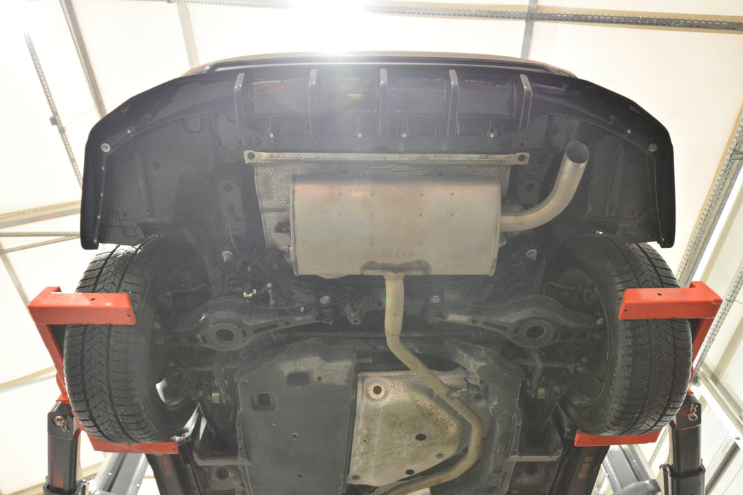 Rear Splitter (with vertical bars) Lexus UX F-Sport Mk1