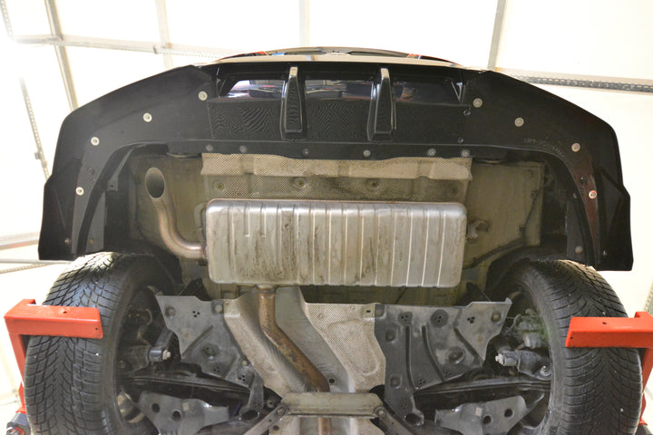 Rear Splitter (with vertical bars) BMW X2 M-Pack / iX2 U10