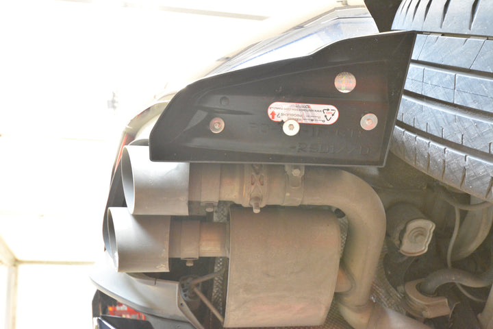 REAR SIDE SPLITTERS PORSCHE MACAN GTS MK1 FACELIFT 2