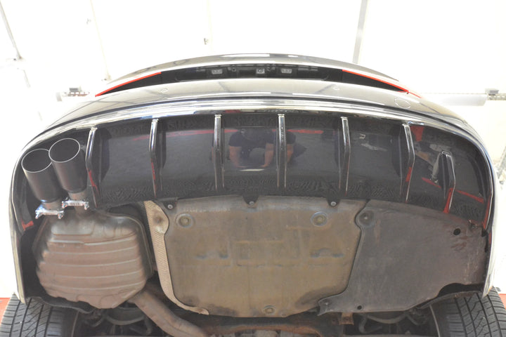 Rear Valance Audi A4 B8 Facelift (Version with dual exhausts on both sides)