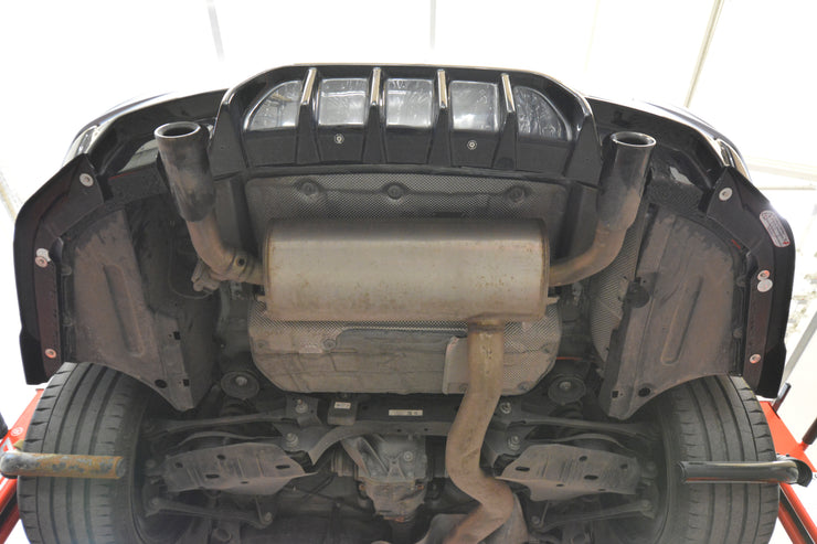 Rear Valance BMW 4 Coupe / Gran Coupe / Cabrio M-Pack F32 / F36 / F33 (Version with exhaust on one side)