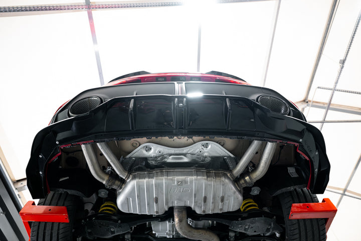 Rear Splitter (with vertical bars) V.2 Audi RS3 Sedan 8Y Facelift