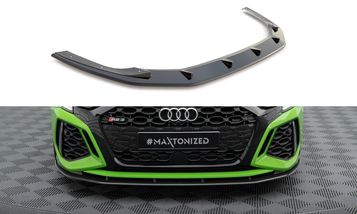 CARBON FIBER FRONT SPLITTER AUDI RS3 8Y