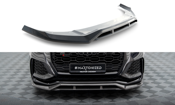 CARBON FIBER FRONT SPLITTER AUDI RSQ8 MK1