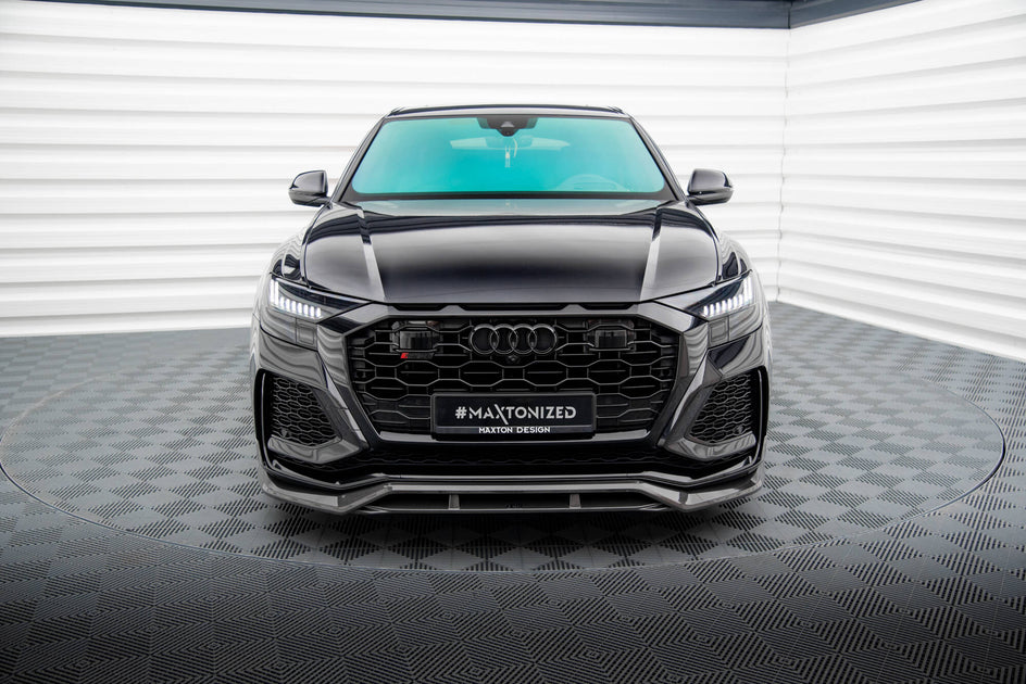 CARBON FIBER FRONT SPLITTER AUDI RSQ8 MK1 – Maxton Design USA